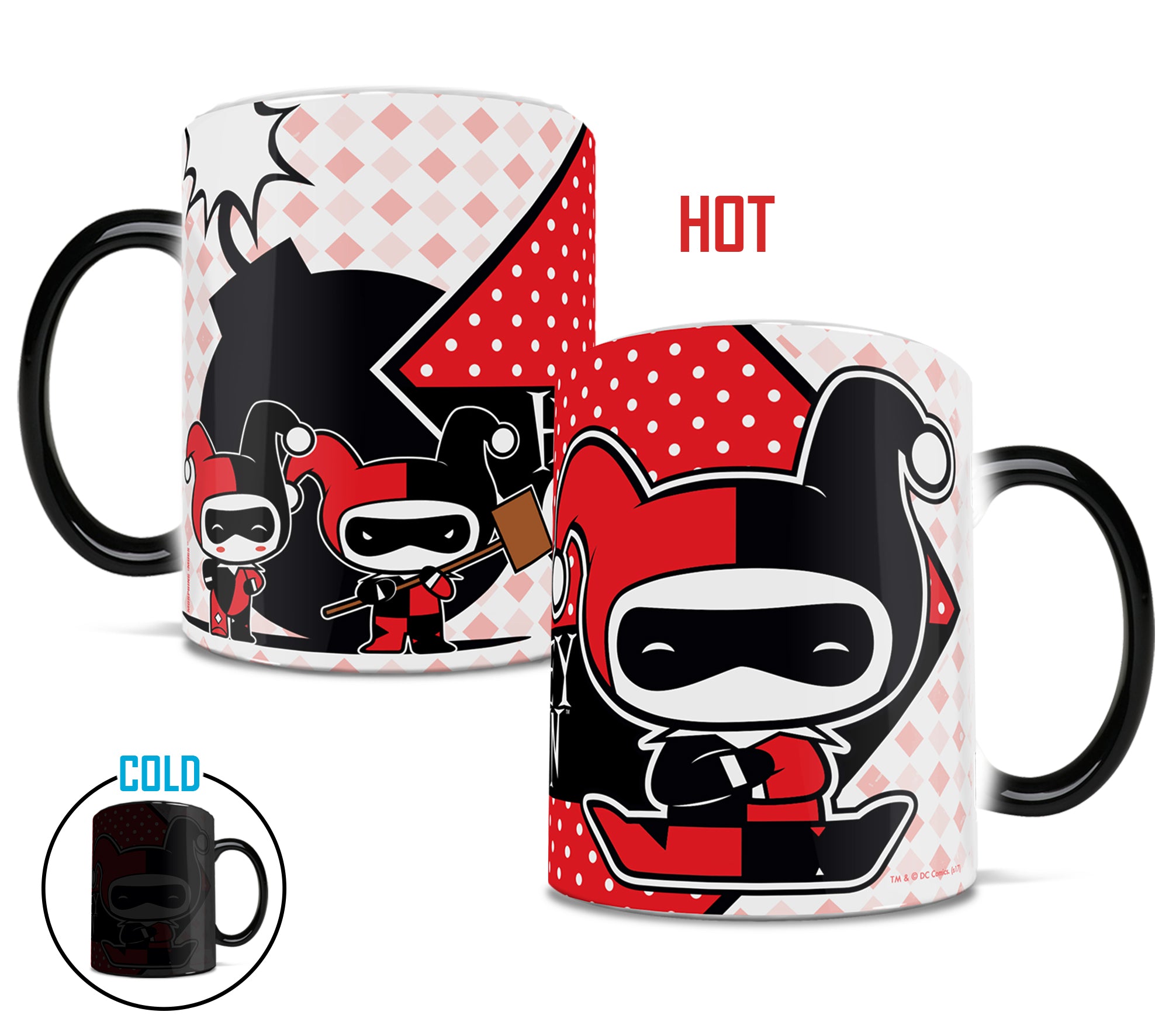 DC Comics (Justice League - Harley Quinn Cartoon) Morphing Mugs® Heat-Sensitive Mug MMUG643